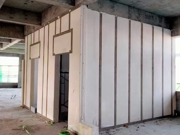 砂加气墙板案例